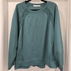Altar'd State Teal Knit Top
